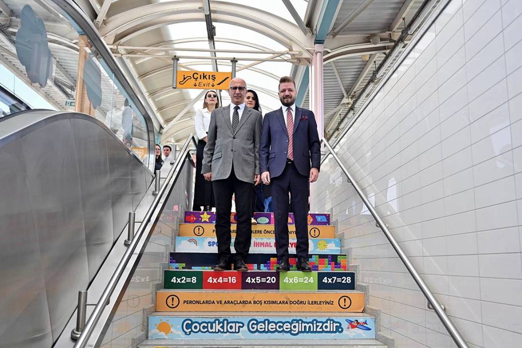 Çocuklar, bu metro istasyonundan çıkmayacak! Bursa'da 'Çocuk Dostu Metro İstasyonu' hizmete girdi 20